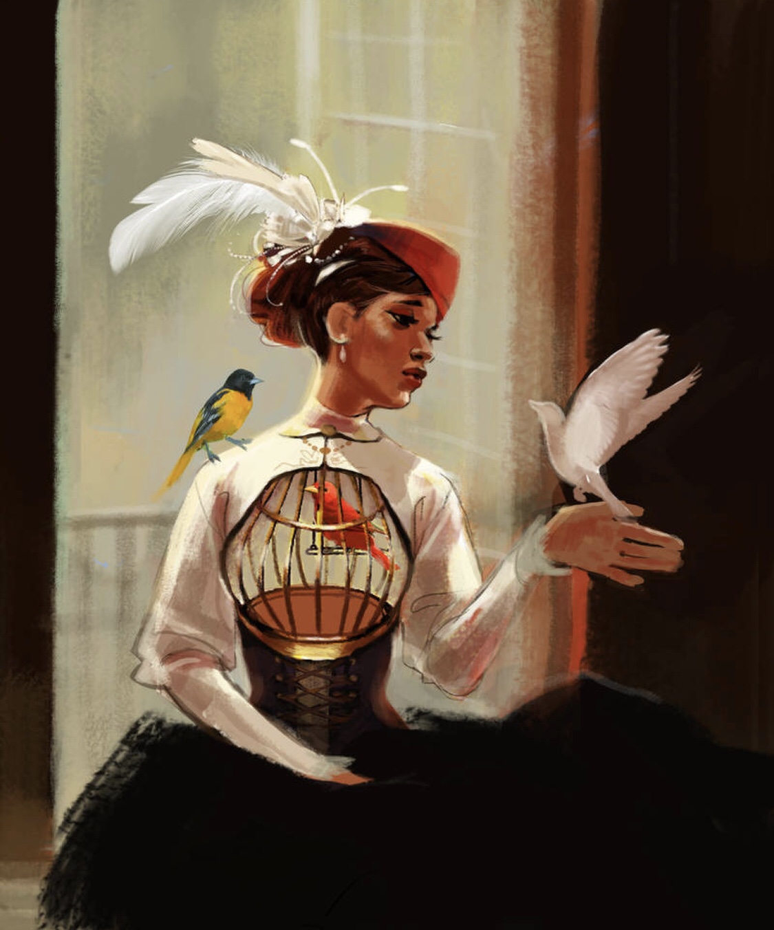 Love Bird. By BeaGifted from Deviant art. https://www.deviantart.com/beagifted/art/Love-Bird-131784728